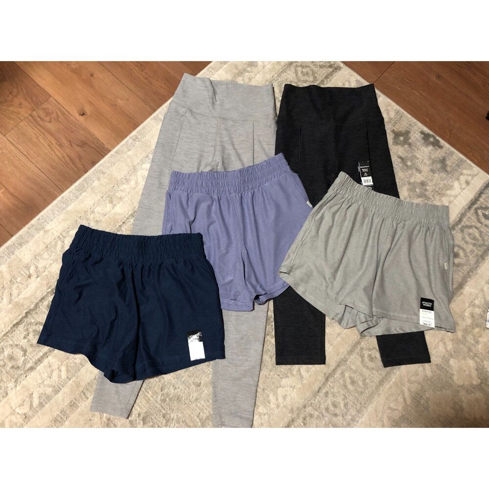 Woman's Athletic Works XS Butter Soft Bundle